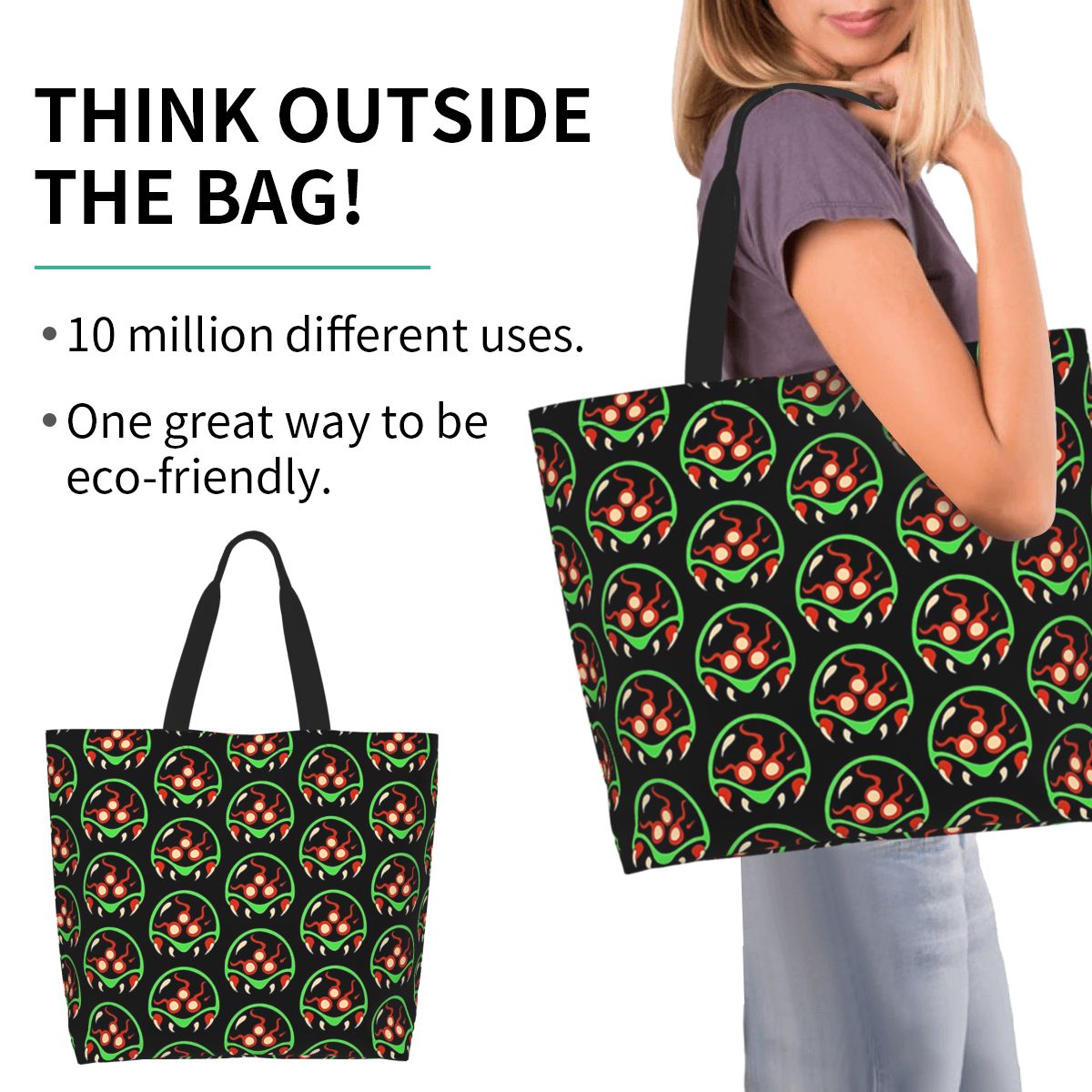Women Bags Vector - Borsa tote per la spesa Metroid