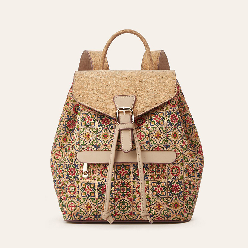 Women'S Xl Bags - Borse Zaino Retrò in Sughero e