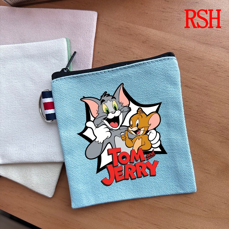 Women Bags Mini - Portamonete Tom e Jerry con Motivo