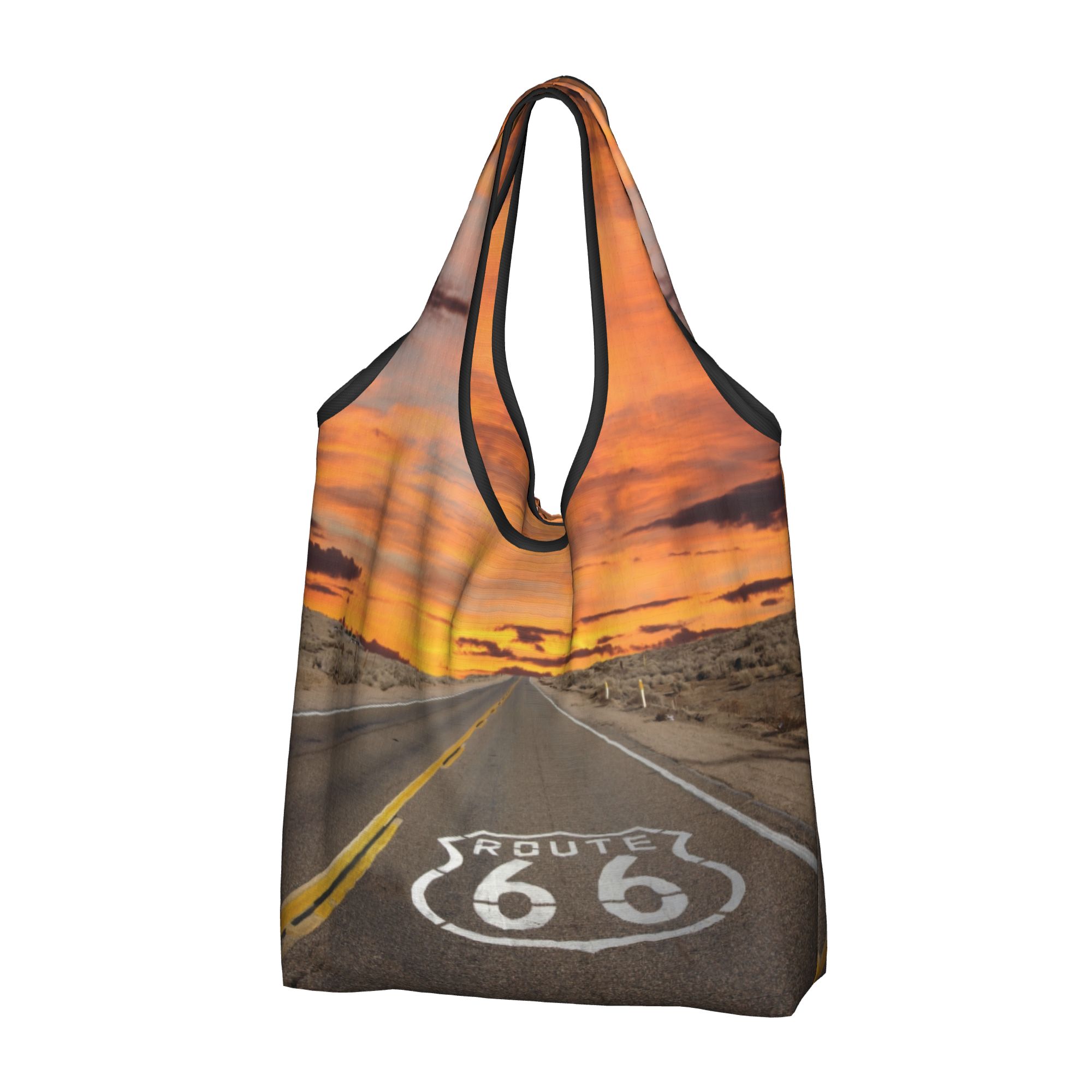 Women Bags Usa - Borse per la spesa Route 66,