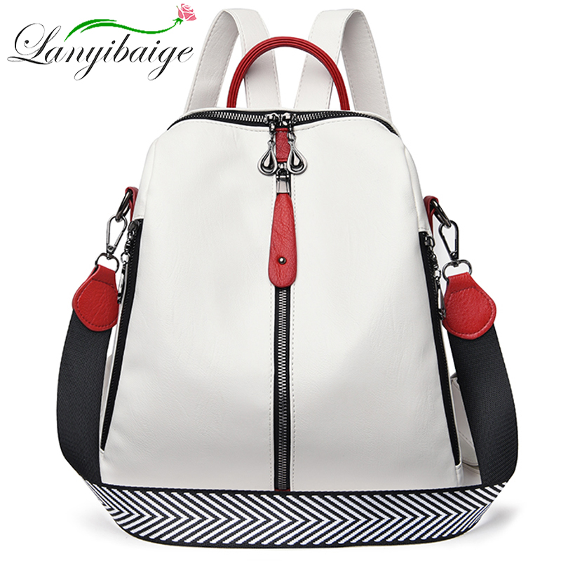 Women Bags With Laptop Compartment - Zaino moda donna zaino in morbida