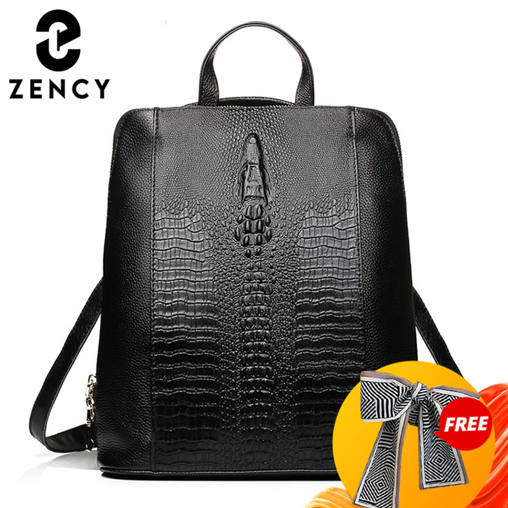 Mini Backpack Women - Zency 100% zaino in vera pelle