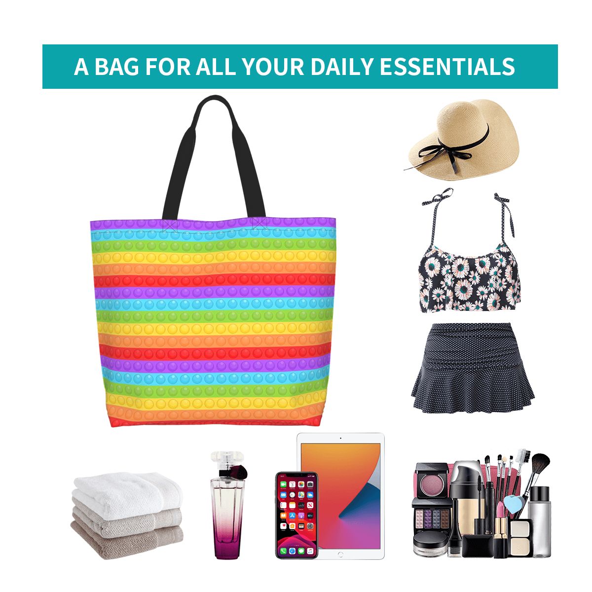 Women Bags Vector - Borsa tote per la spesa con
