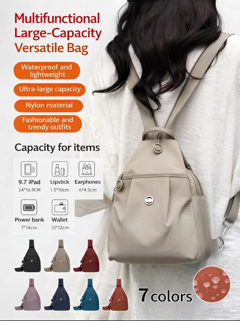 Mini Backpack Women - Mini zaino leggero da donna, borsa