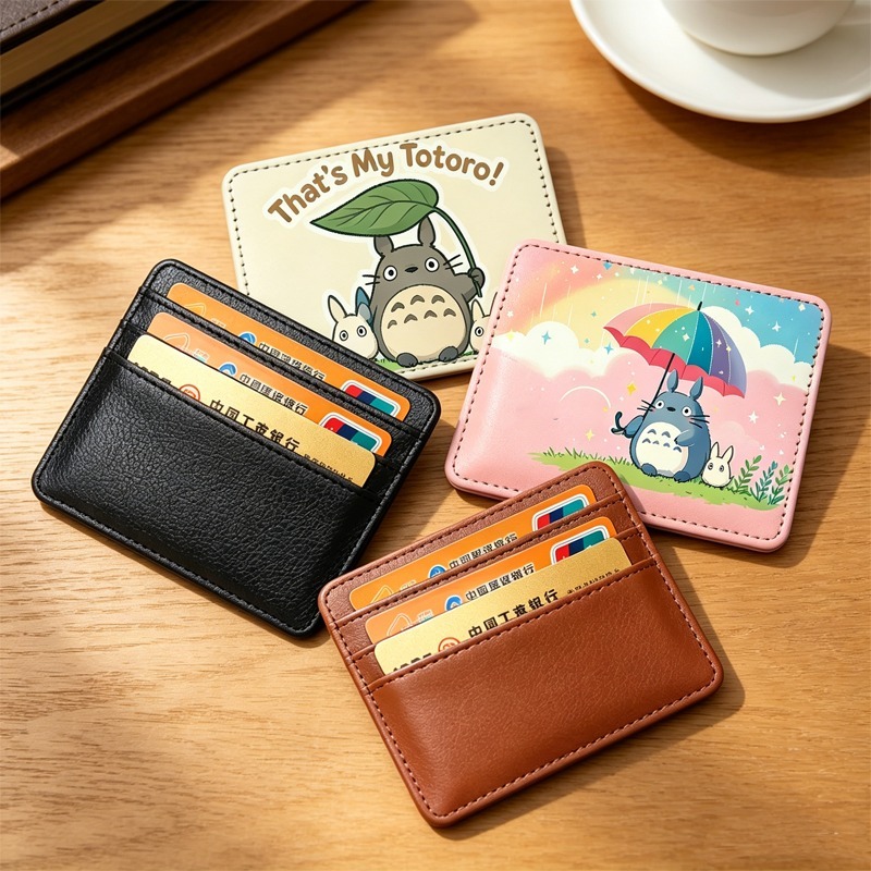 Women Bags Rack - Portafoglio Sottile Totoro per Carte d'Identità