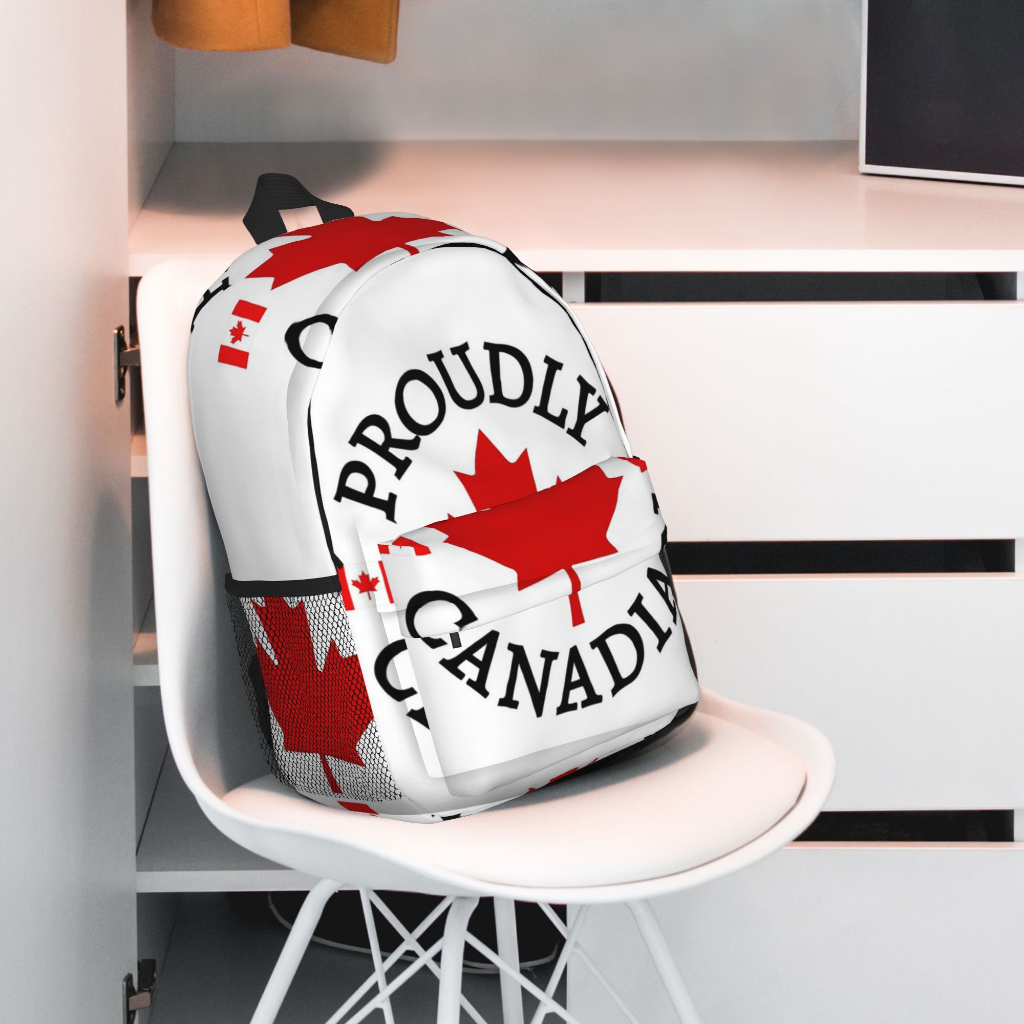 Zaino con bandiera e foglia d' - Women Bags In Canada recensione e prezzo