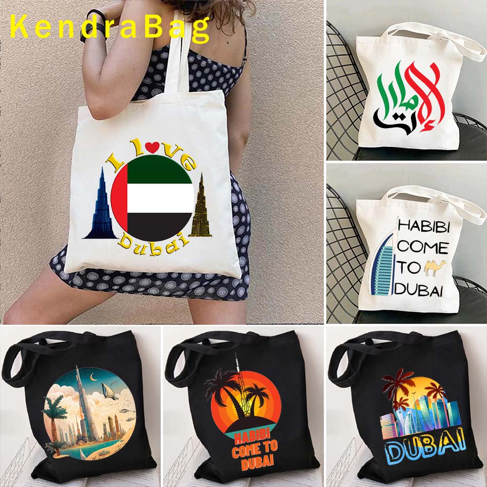 Borsa Tote con Stampa Emblema  - Women Bags In Dubai recensione e prezzo