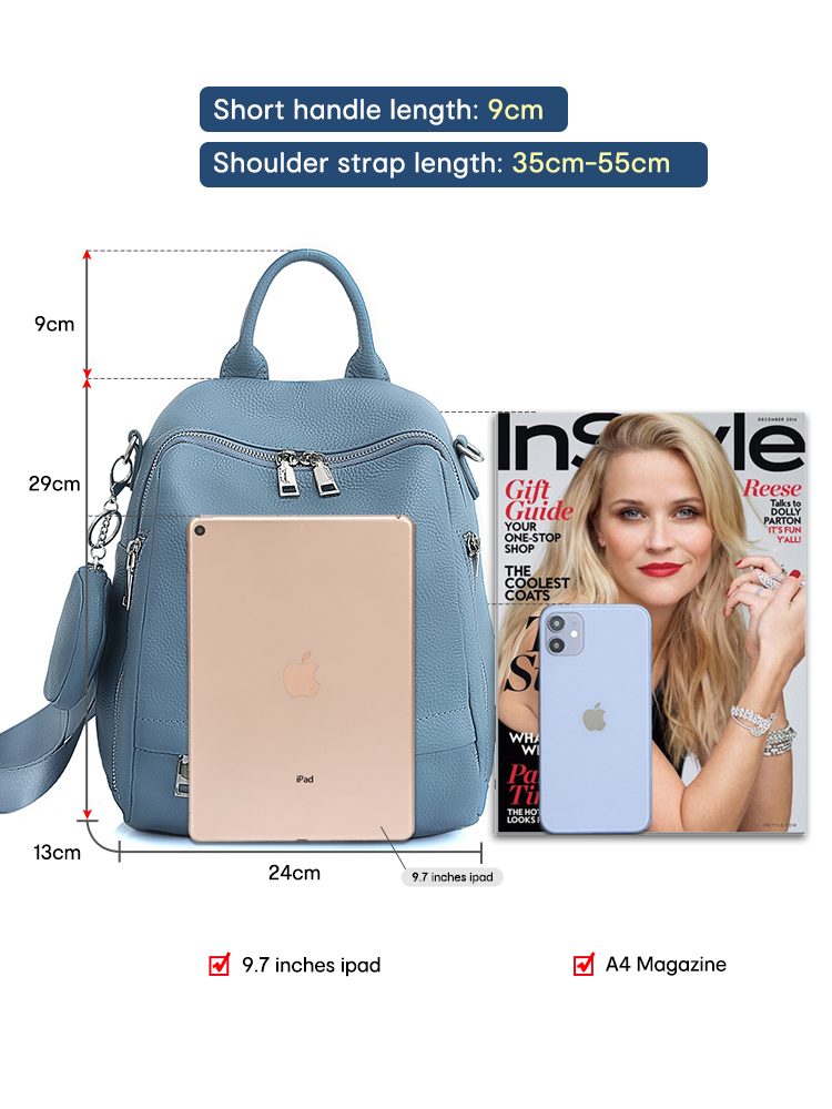 Zency Zaino da donna in vera p - Mini Backpack Women recensione e prezzo