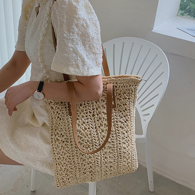 Borsa da spiaggia quadrata in  - Women Bags Handmade recensione e prezzo
