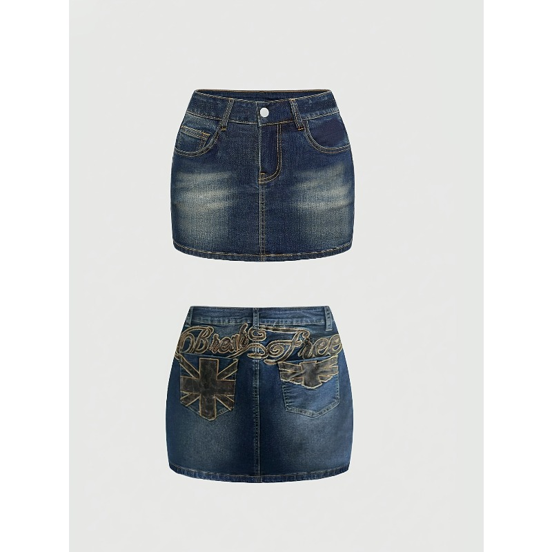 Gonna Corta Estiva in Denim Re - Women Bags Mini recensione e prezzo