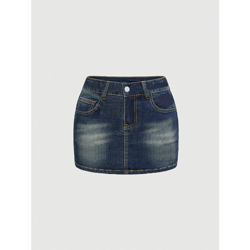 Gonna Corta Estiva in Denim Re - Women Bags Mini recensione e prezzo