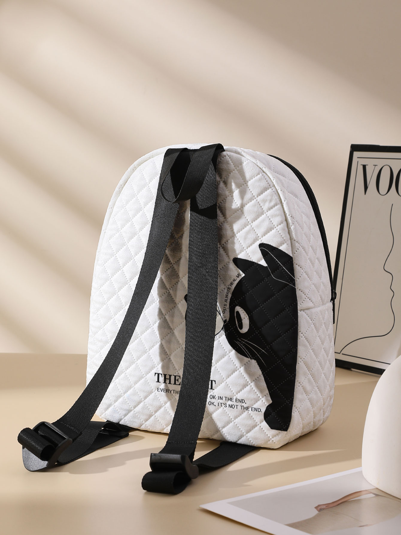 Zaino compatto trapuntato con  - Mini Backpack Women recensione e prezzo