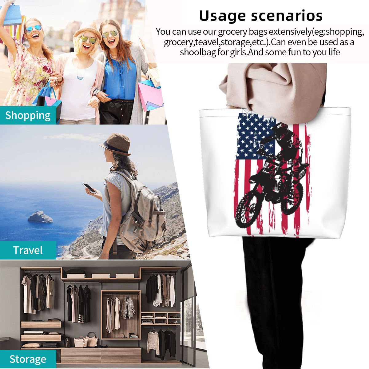 Borsa tote per la spesa Dirt B - Women Bags Usa recensione e prezzo