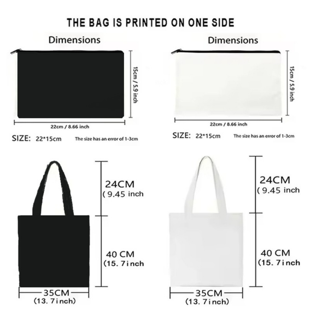 Borsa tote in tela con paesagg - Women Bags Collection recensione e prezzo