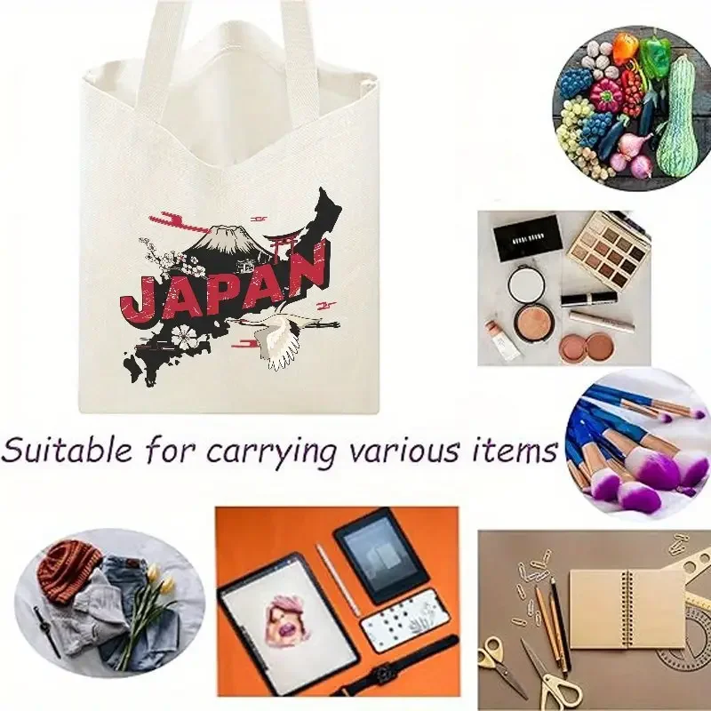 Borsa tote in tela con paesagg - Women Bags Collection recensione e prezzo
