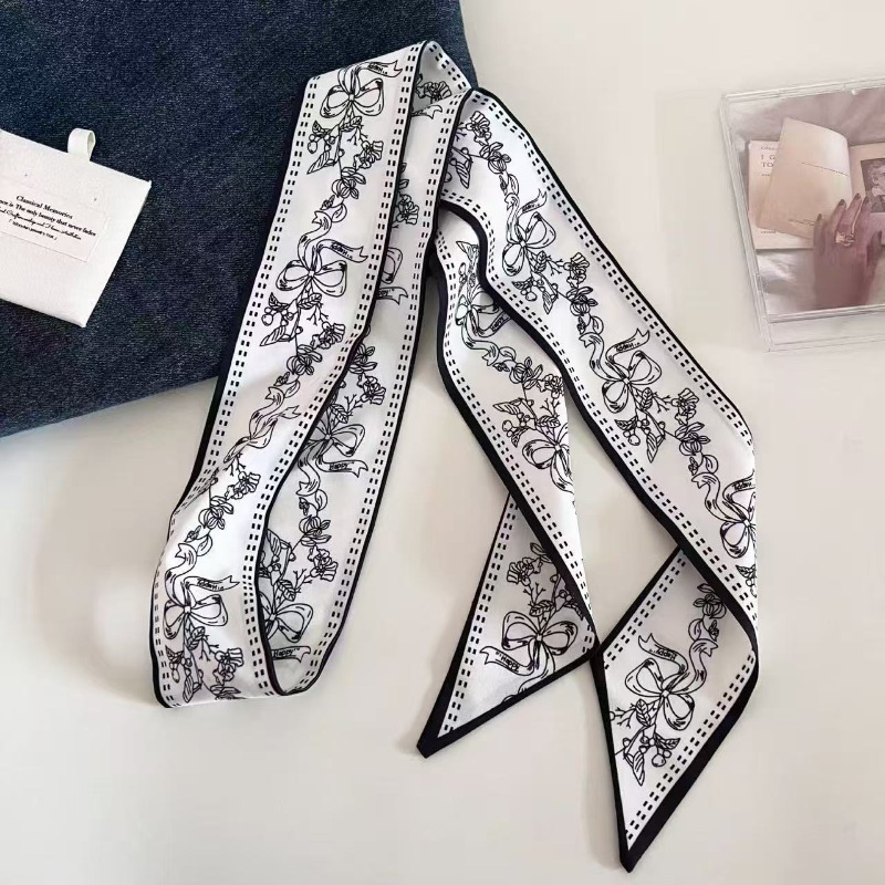 Sciarpa Lunga Paisley Bianca e - Women Bags Deals recensione e prezzo