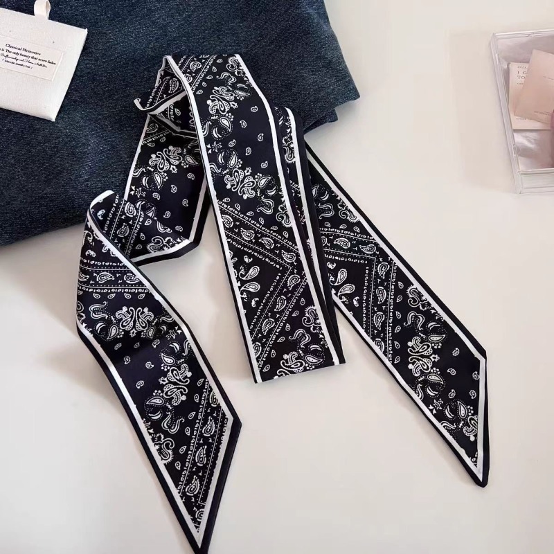 Sciarpa Lunga Paisley Bianca e - Women Bags Deals recensione e prezzo