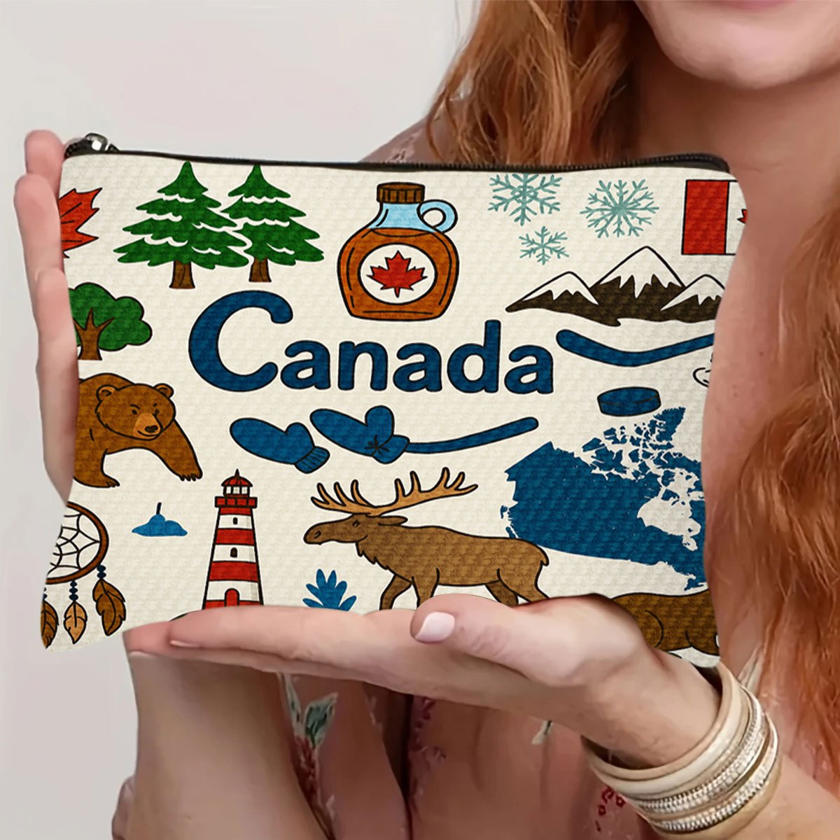 Una borsa per cosmetici a tema - Women Bags In Canada recensione e prezzo