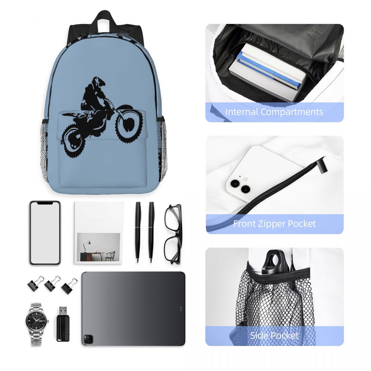Zaino Moto X Dirt Bike Monoton - Women Bags Vector recensione e prezzo