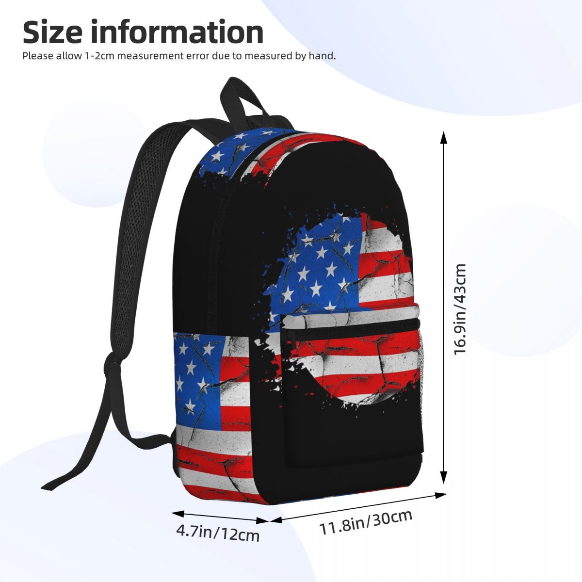Zaino con bandiera americana U - Women Bags Usa recensione e prezzo