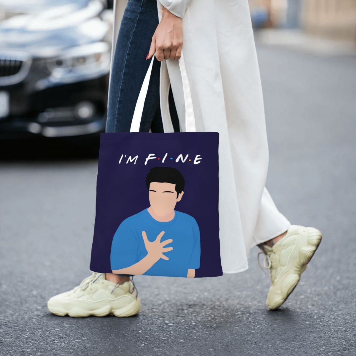 Borsa tote in tela I'm Fine Bo - Women Bags Ross recensione e prezzo