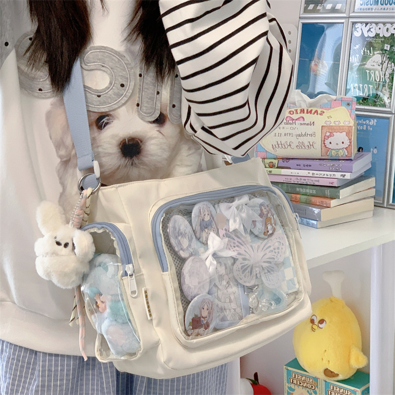 Borsa a tracolla trasparente a - Women Bags Rack recensione e prezzo