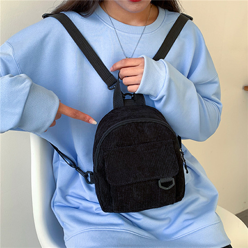 Mini zaino in tinta unita Zain - Mini Backpack Women recensione e prezzo