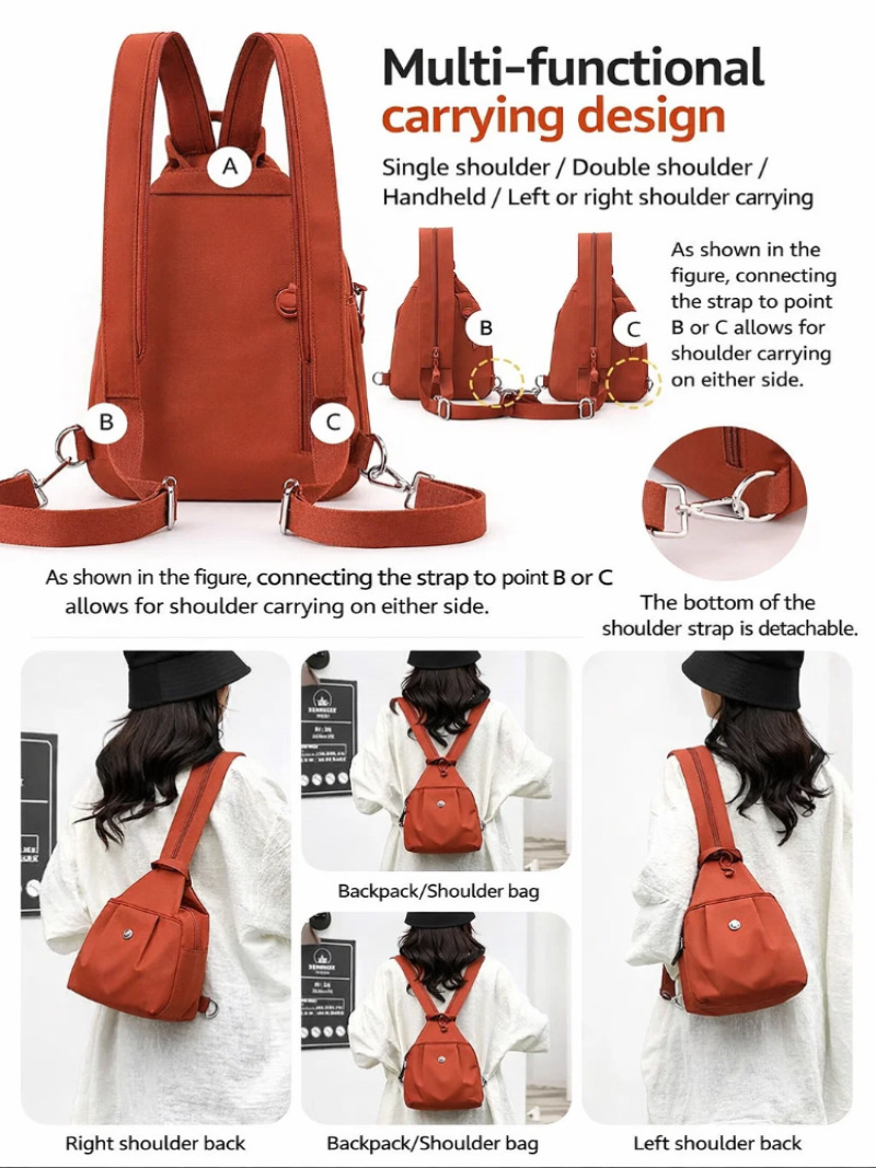 Mini zaino leggero da donna, b - Mini Backpack Women recensione e prezzo