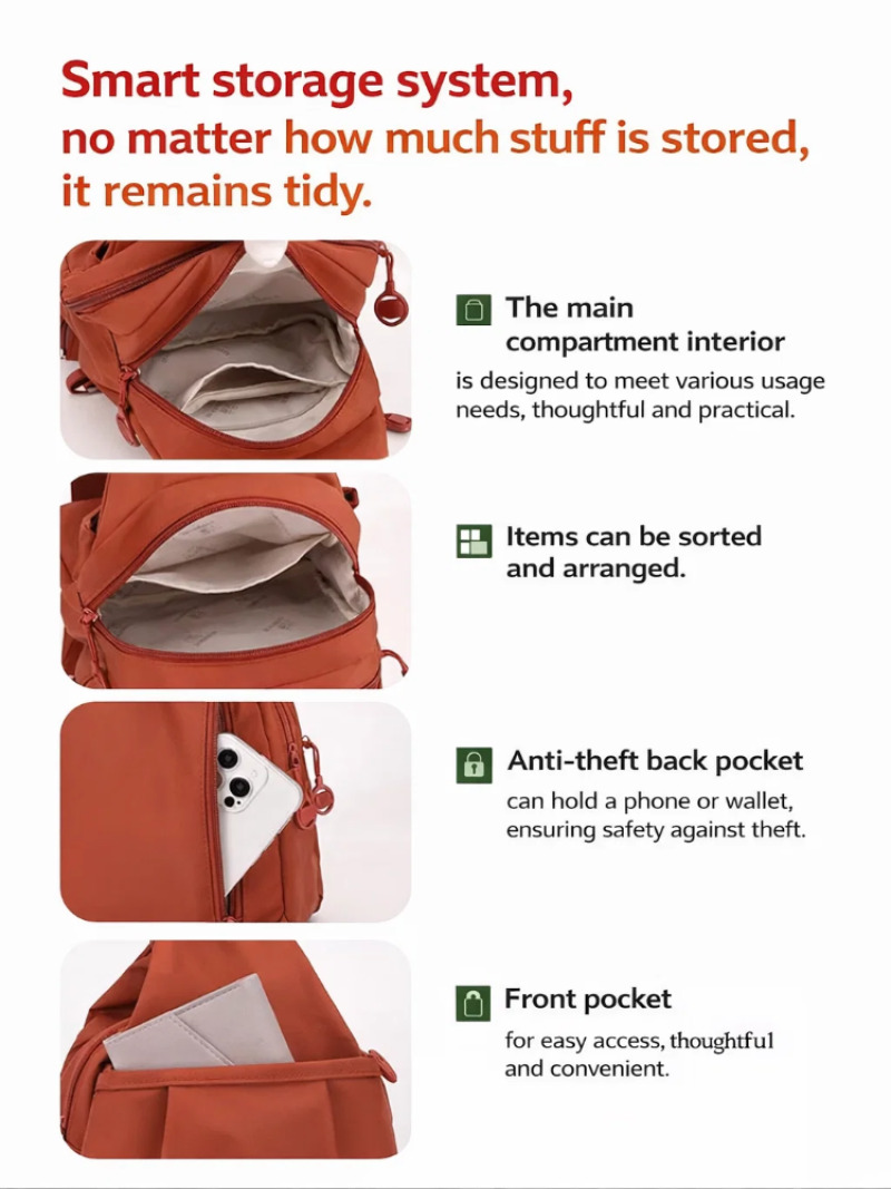 Mini zaino leggero da donna, b - Mini Backpack Women recensione e prezzo